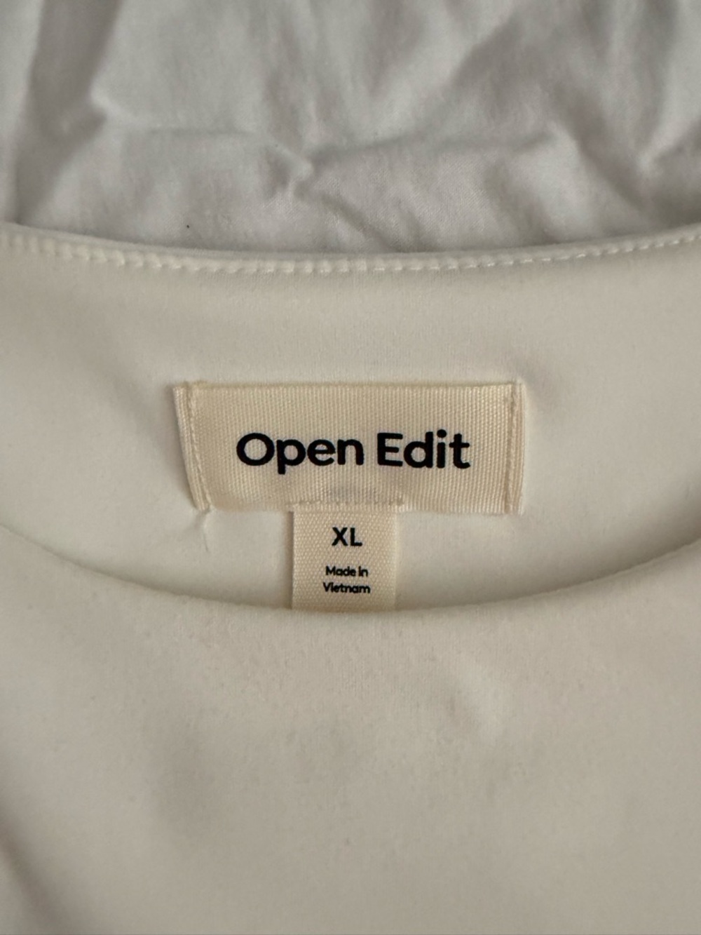 Open Edit Ivory Cloud Tank Top Size XL - Picture 2 of 7